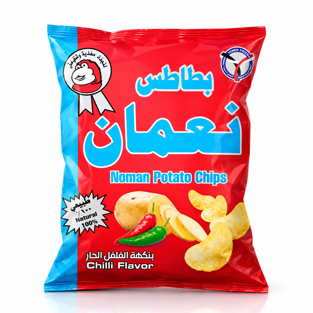 بطاطس نعمان كبير بنكهة الفلفل الحار
