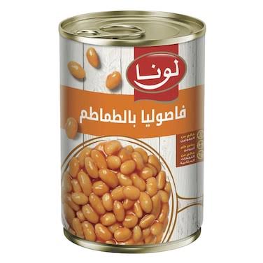 فاصوليا لونا بالطماطم 400 جم