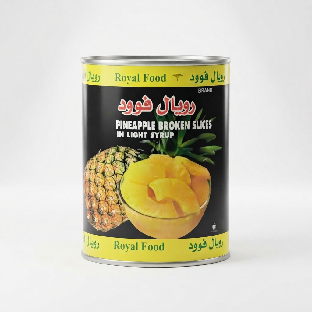 شرائح اناناس رويال فوود 565جم