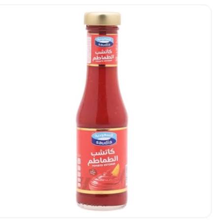كاتشب السعودية زجاج 340جم